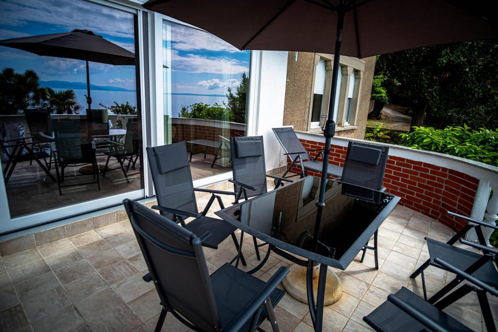 Apartman Panorama Rijeka Bagian luar foto