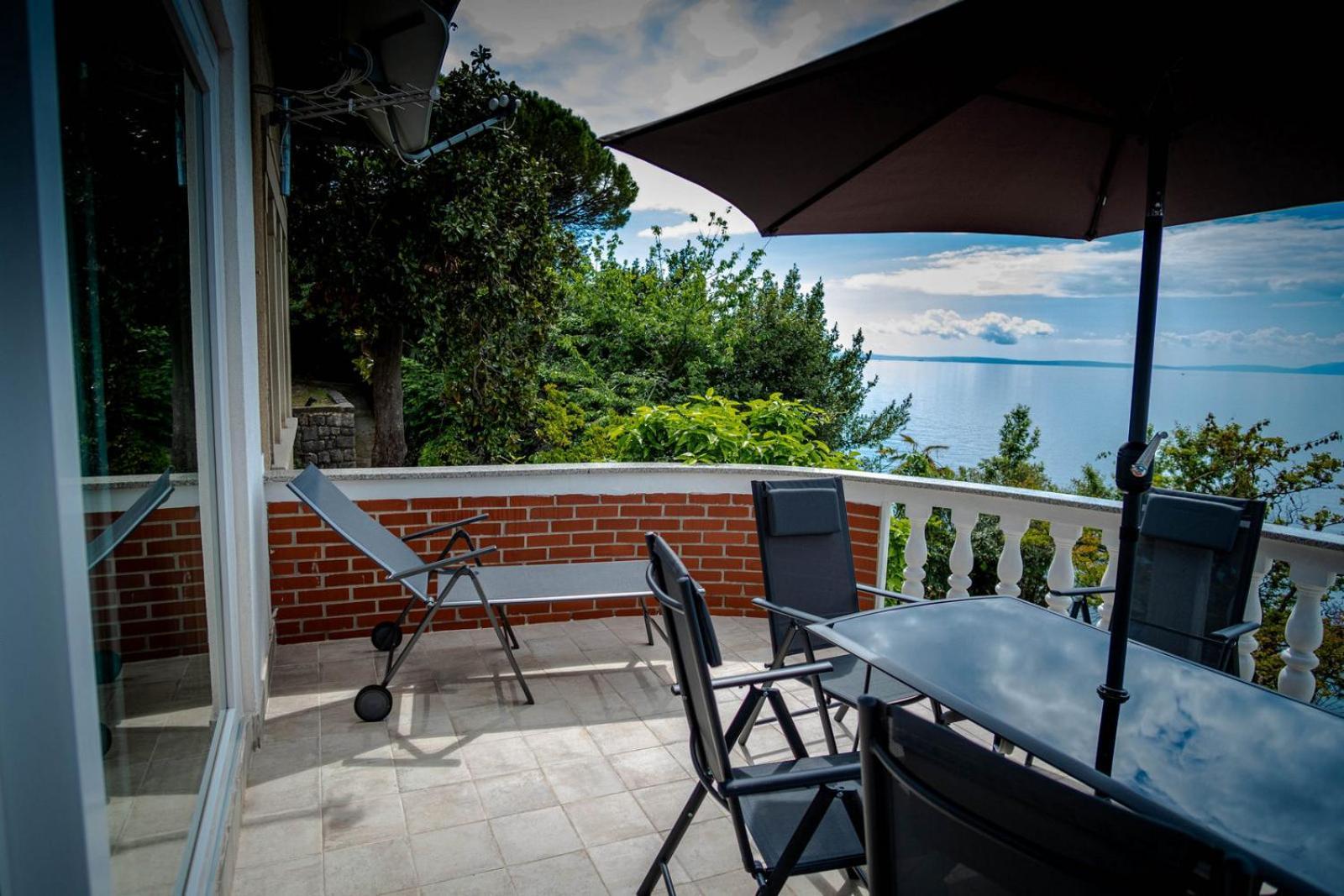 Apartman Panorama Rijeka Bagian luar foto
